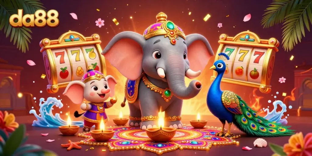 Win big with da88's immersive slot games featuring vibrant characters and dynamic action.