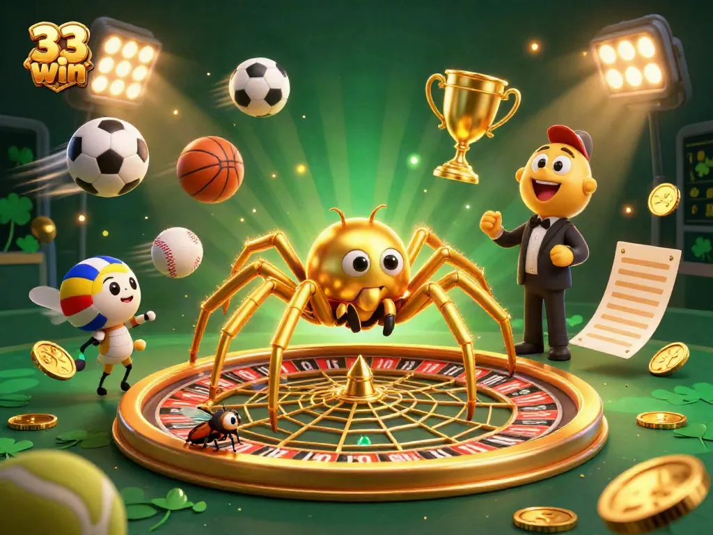 Experience the thrill of placing bets at 33 win in a vibrant casino scene with dynamic elements.
