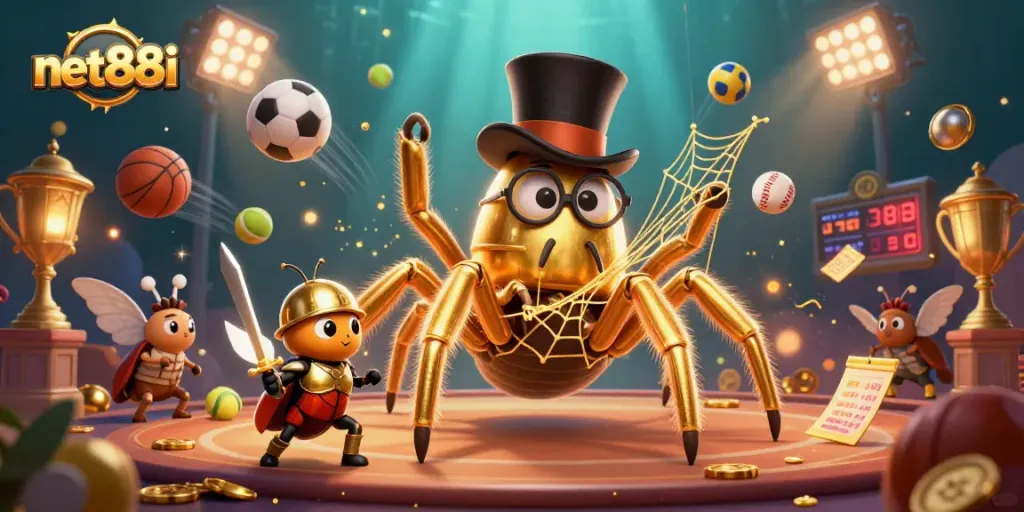 Experience thrilling games at net88i with captivating casino action featuring unique 3D elements.