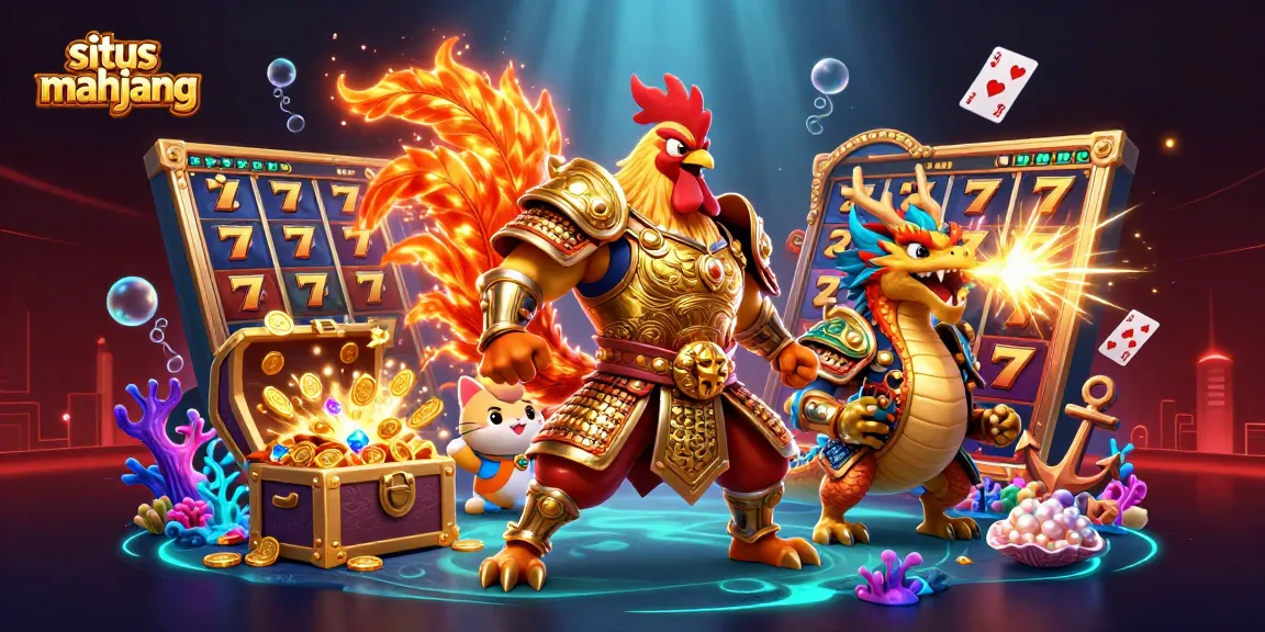Spin with excitement at situs mahjong featuring dynamic characters and vibrant slots!
