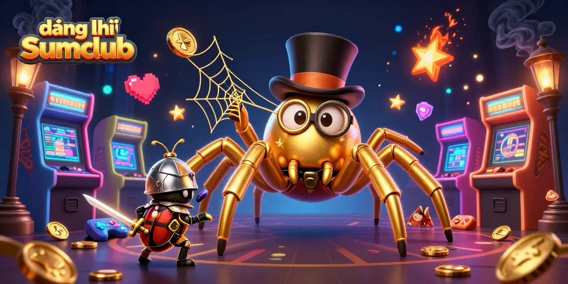 Join the excitement at đăng ký Sumclub with this vibrant casino-themed illustration!