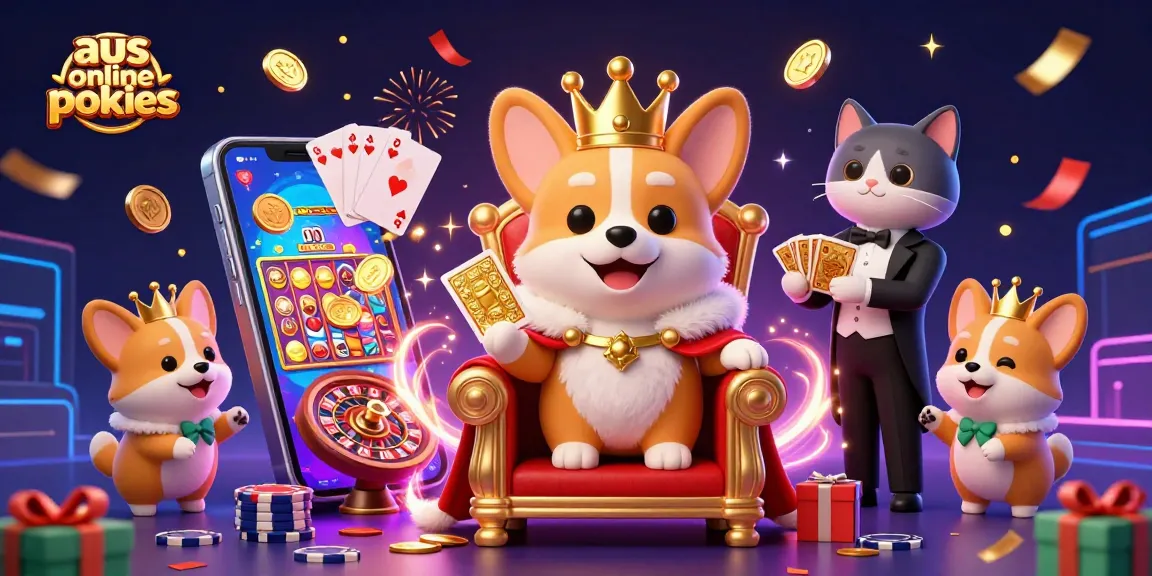 Experience the excitement of aus online pokies with colorful slots, dynamic characters, and rich casino elements.